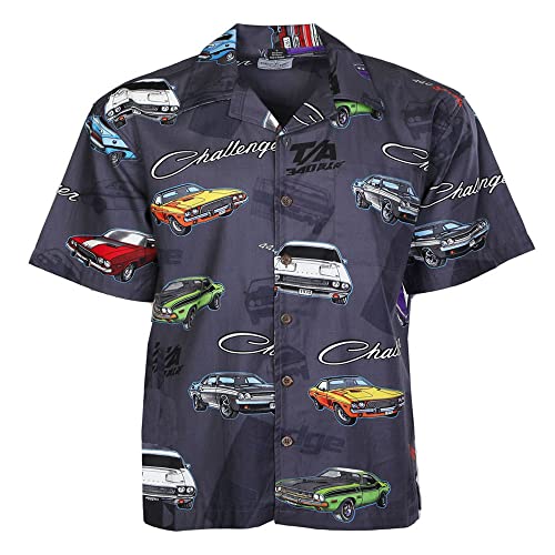 Amazon.com: David Carey Originals Dodge Challenger Camp Shirt